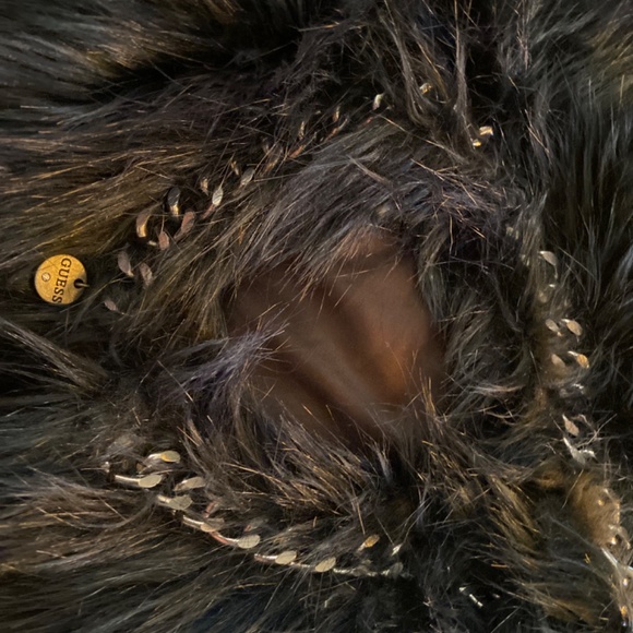 Multi color faux fur vest - Picture 4 of 4